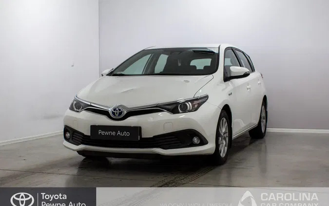 mazowieckie Toyota Auris cena 74900 przebieg: 57116, rok produkcji 2018 z Kcynia